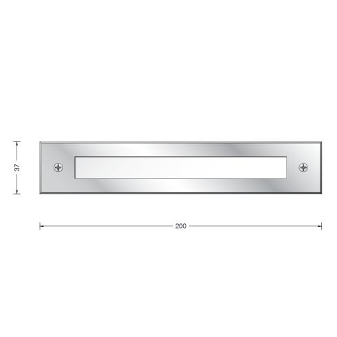 33281K3 LED-Decken-/ Wandeinbauleuchte