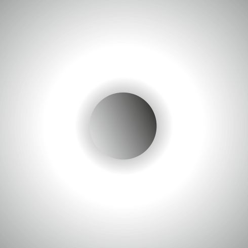24053AK3 - 360° Wandleuchte, silber