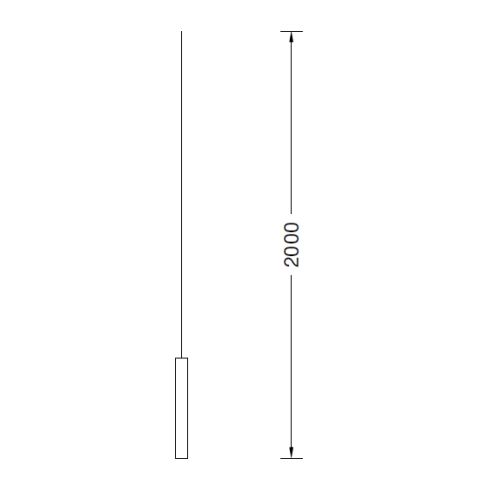 50986.2K3 - STUDIO LINE LED-System-Pendelleuchte, aluminium