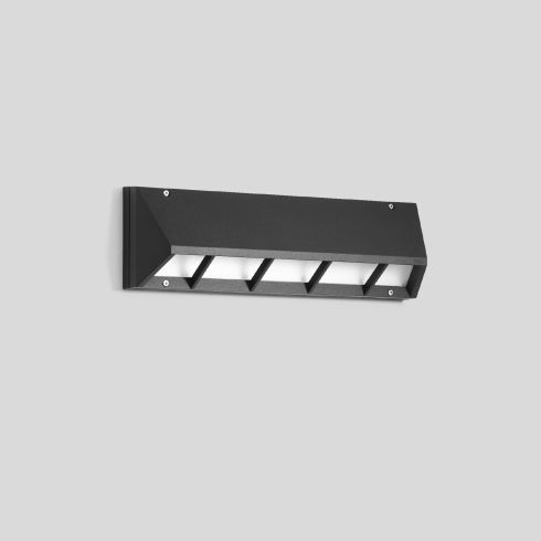 22395K3 LED-Wandleuchte, grafit