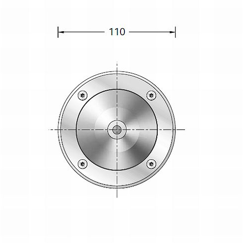 84084K3 LED-Bodeneinbauleuchte, symmetrisch