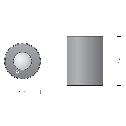 50183.2K3 - STUDIO LINE LED-Deckenleuchte, aluminium