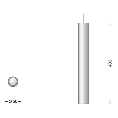 50983.6K3 - STUDIO LINE LED-System-Pendelleuchte, kupfer