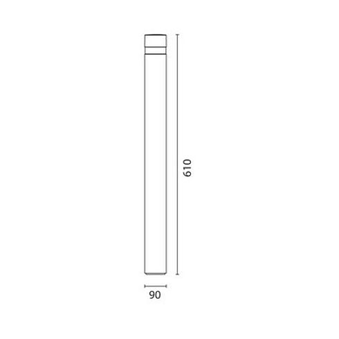 iWay 610 LED-Pollerleuchte