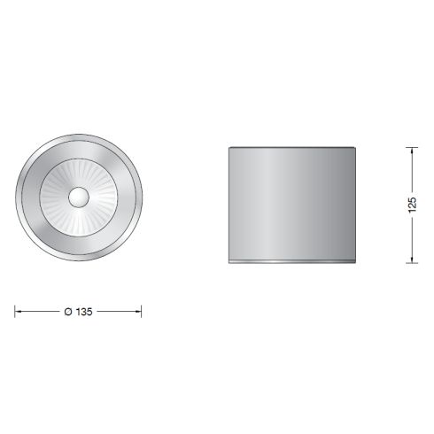 50678.4K3 - STUDIO LINE LED-Deckenleuchte, messing