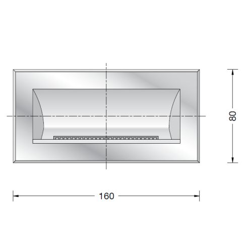 84090K3 LED-Bodeneinbauleuchte, asymmetrisch