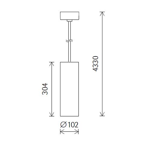 85778.000 QUINTESSENCE Pendeldownlight