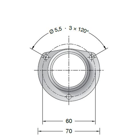 71097 - BEGA Plug & Play 48V Smart Socket mit Aufschraubsockel