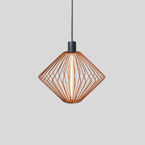 WIRO DIAMOND 1.1 Pendant luminaire, copper