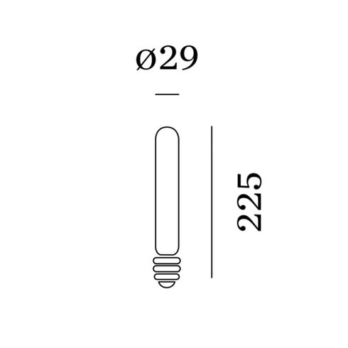 Zubehör - T30-225 2700K LED-Lampe für Wever&Ducré-Leuchten
