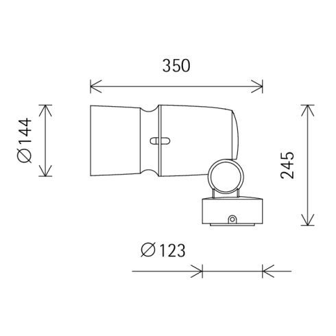 A4000931 BEAMER NEW Linsenwandfluter