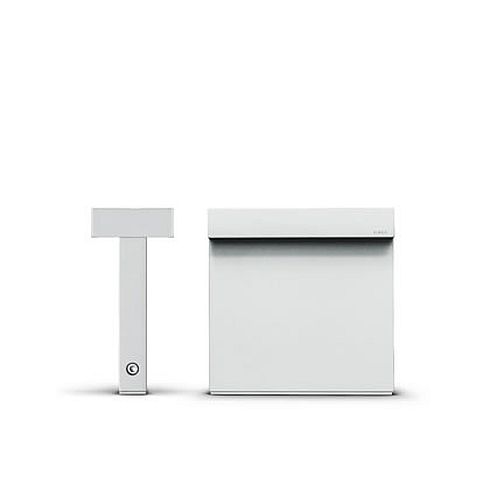 MINILOOK 220 two-side weiß LED-Pollerleuchte