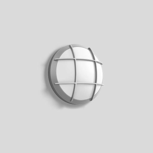 24173A Decken-/ Wandleuchte, silber