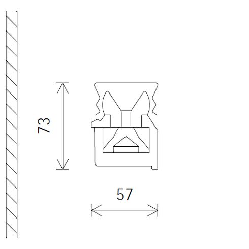 65512.000 LIGHTGAP Streiflichtwandfluter