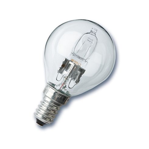 Halogen-Tropfenlampe EcoPlus QD45 / 20 W / Sockel E14