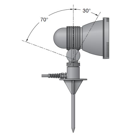 84835K3 - BEGA UniLink Ortsveränderlicher Gartenscheinwerfer, grafit