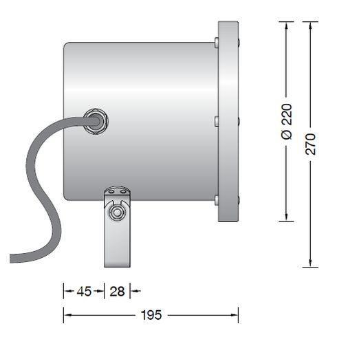 99445K3 LED-Unterwasserscheinwerfer