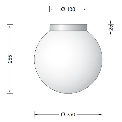 50539K3 LED-Decken-/ Wandleuchte
