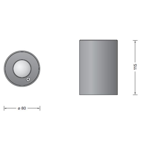 50182.2K3 - STUDIO LINE LED-Deckenleuchte, aluminium