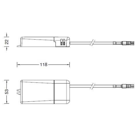 Zubehör - 13144 Netzteil on/off für BEGA-LED-Leuchten