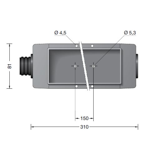 Accessory - 10425 Installation housing