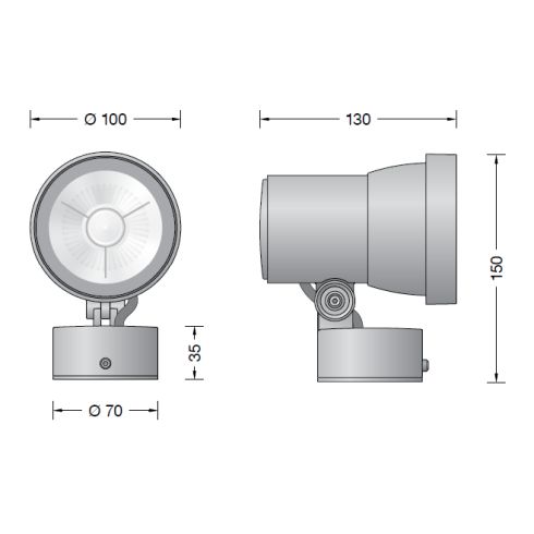 84944K4 LED-Kompaktscheinwerfer