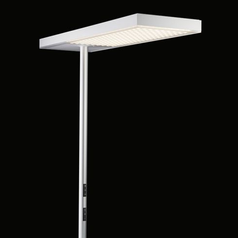Office Air 2.0 POWER eloxiert LED-Stehleuchte 4000K