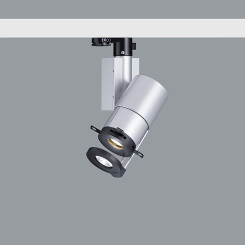 71217.000 OPTEC silber LED-Konturenstrahler für ERCO-3-Ph.-System