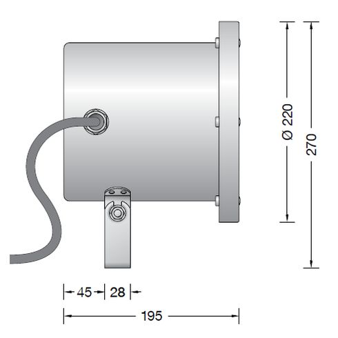 99415K3 LED-Unterwasserscheinwerfer