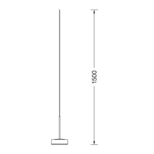 50970.1K3 LED-System-Pendelleuchte, samtweiß