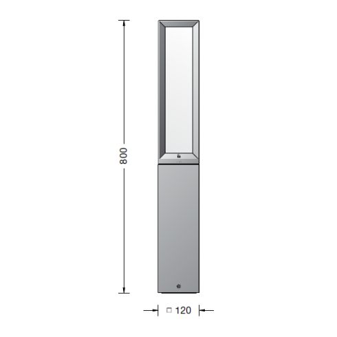 84666K3 LED-Pollerleuchte