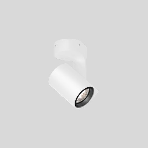 SQUBE ON BASE 2.0 2700K LED-Deckenstrahler, weiß