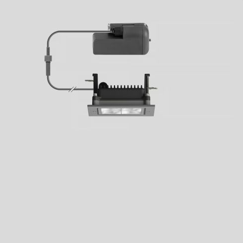 24812AK3 LED-Deckeneinbau-Tiefstrahler, silber
