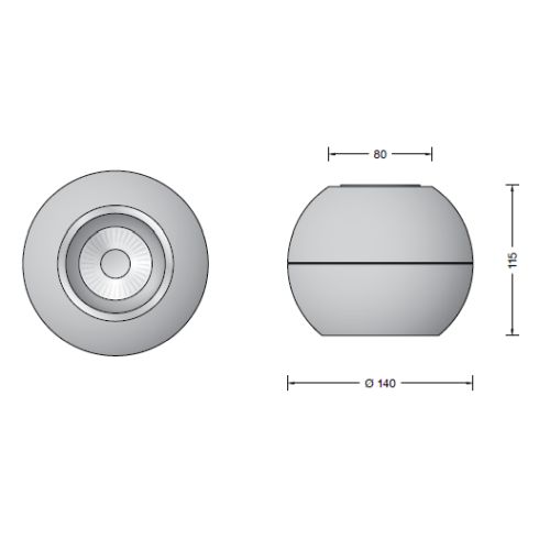 50858.6K3 - STUDIO LINE LED-Deckenleuchte, kupfer