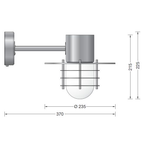 31171K3 LED-Außenwandleuchte