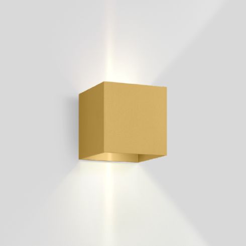 BOX WALL 2.0 3000K LED-Wandleuchte, gold