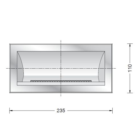 84091K3 LED-Bodeneinbauleuchte, asymmetrisch