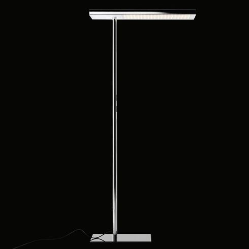 Office Air 2.0 POWER chrom LED-Stehleuchte 3000K