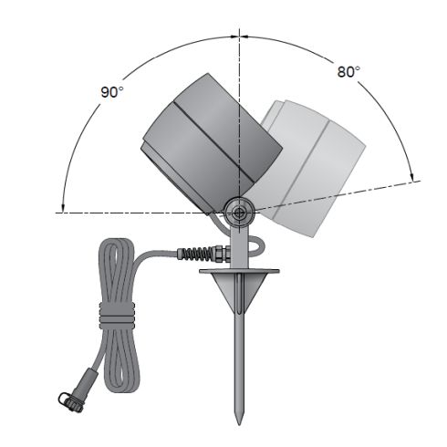 85175K3 - BEGA UniLink® Ortsveränderlicher Leistungsscheinwerfer, grafit