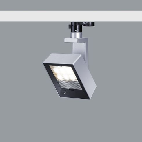72818.000 LIGHT BOARD silber LED-Fluter für ERCO-3-Phasen-System