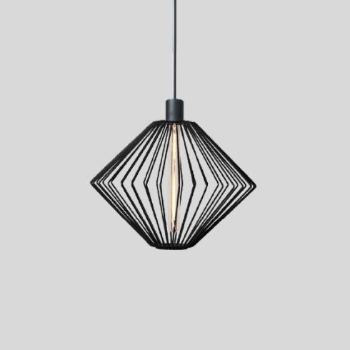 WIRO DIAMOND 1.1 Pendant luminaire, black