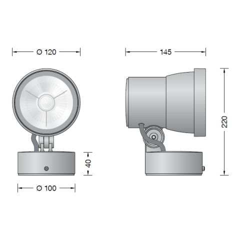 84945K3 LED-Kompaktscheinwerfer