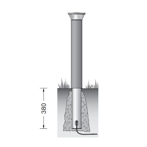 85319AK3 - Smart Garten- und Wegeleuchte, silber